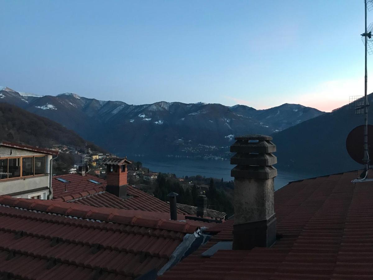 Casa Di Borgo Vista Lago Valsolda Buitenkant foto