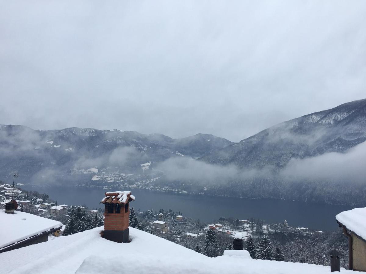 Casa Di Borgo Vista Lago Valsolda Buitenkant foto